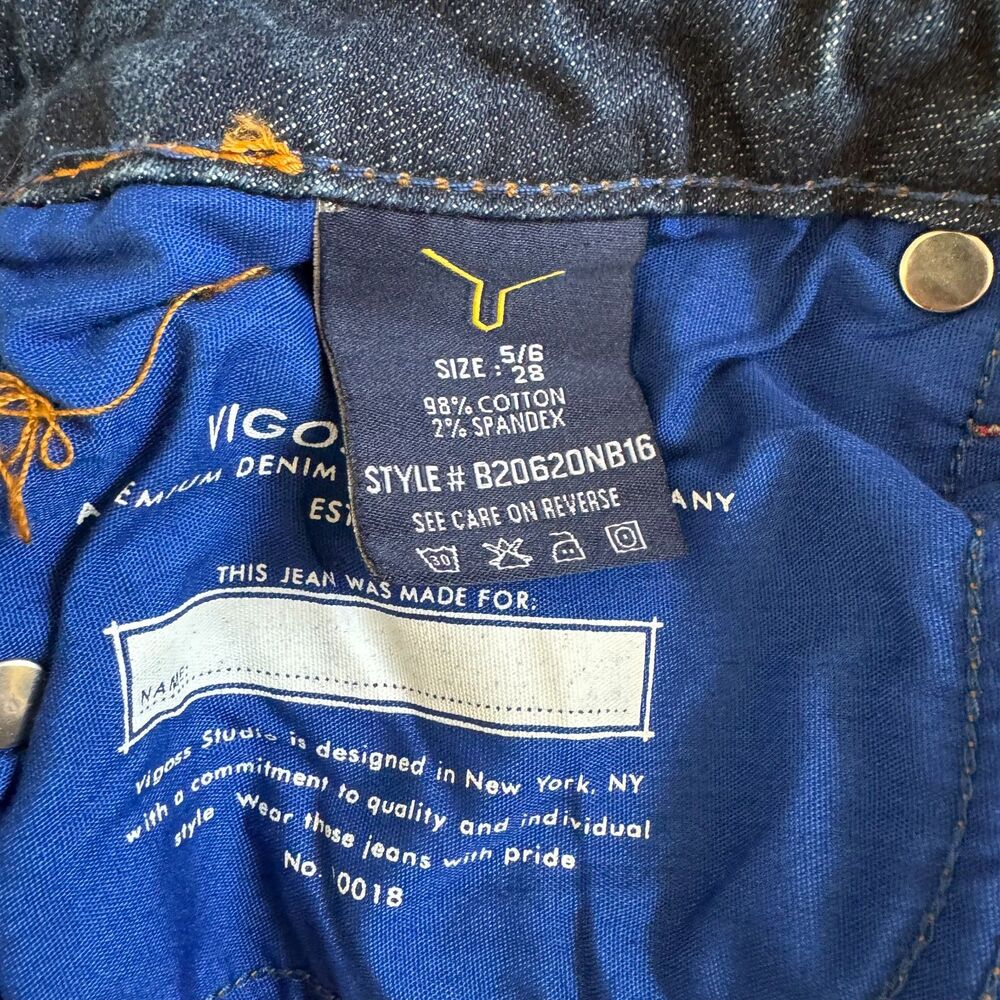 Vigoss Studio Women's Vintage Brooklyn Bermuda Jeans Size 28 - Picture 7 of 8